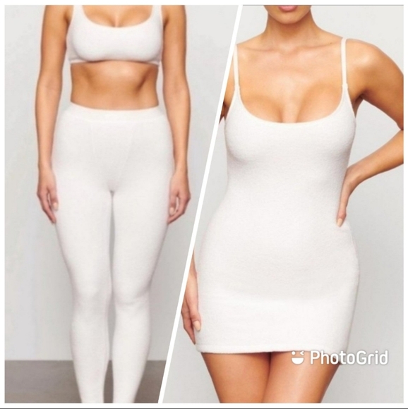 SKIMS Dresses & Skirts - SKIMS Terry Cloth BUNDLE sz 3XL/4XL *MARBLE* NWTS